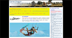 Desktop Screenshot of carnac-evasion.com