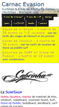 Mobile Screenshot of carnac-evasion.com